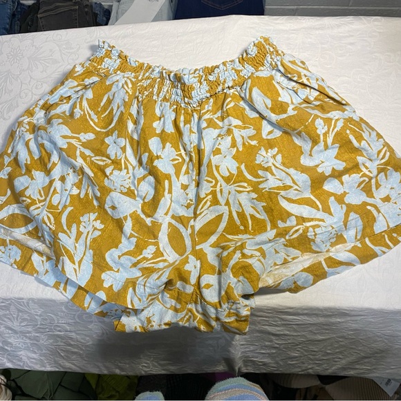 NEW Ava & Viv Linen Shorts Floral Print Loose Fit relaxed Flowy Summer Short 2X - Picture 10 of 10